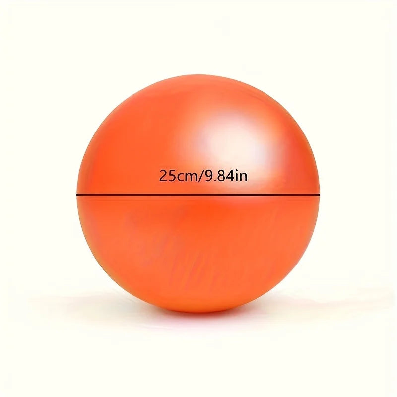 1 High-Quality Yoga and Fitness Ball - Durable, Non-Slip, Enhances Stability, Suitable for Various Workouts - Perfect for Home Gyms, Pilates, and Core Training
