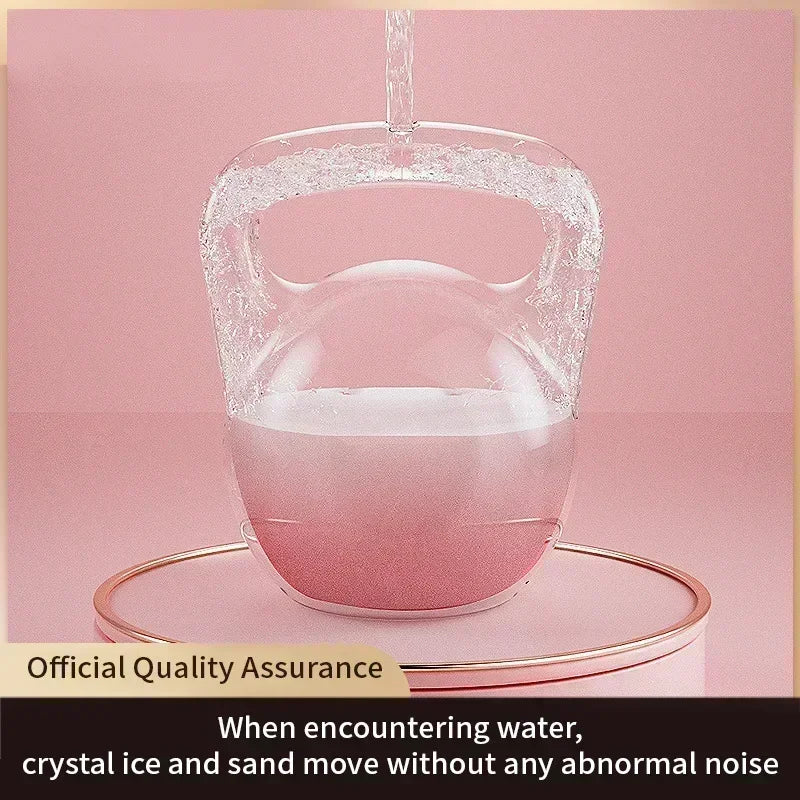 Adjustable Dumbbell Home Fitness Gym Exercise Equipment 2/4/6/8kg Water Kettlebell Squat Trainer Tool for Training Buttock