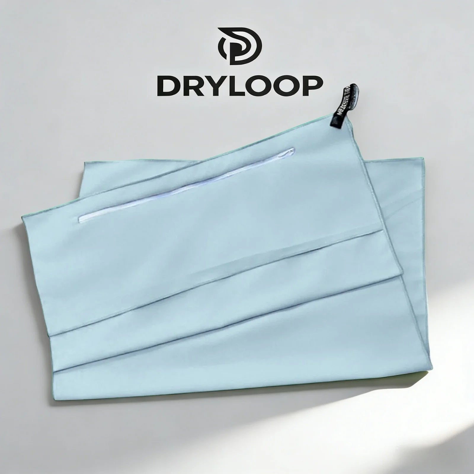 Gym Fitness Sports Towel with Zipper Pocket - Quick Dry Sweat-Wicking Stores Phone/Keys for CrossFit Training Workout Weightlift