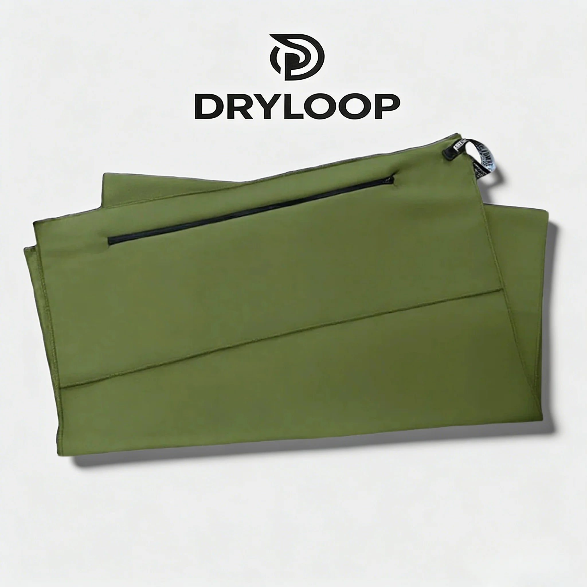 Gym Fitness Sports Towel with Zipper Pocket - Quick Dry Sweat-Wicking Stores Phone/Keys for CrossFit Training Workout Weightlift