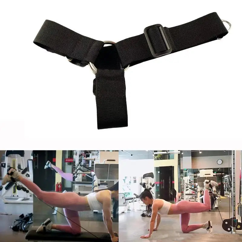 Fitness Glute Leg Buttocks Workout Kickback Strap Portable Non-slip Shoe Cover Hip Training Device Home Gym Equipment