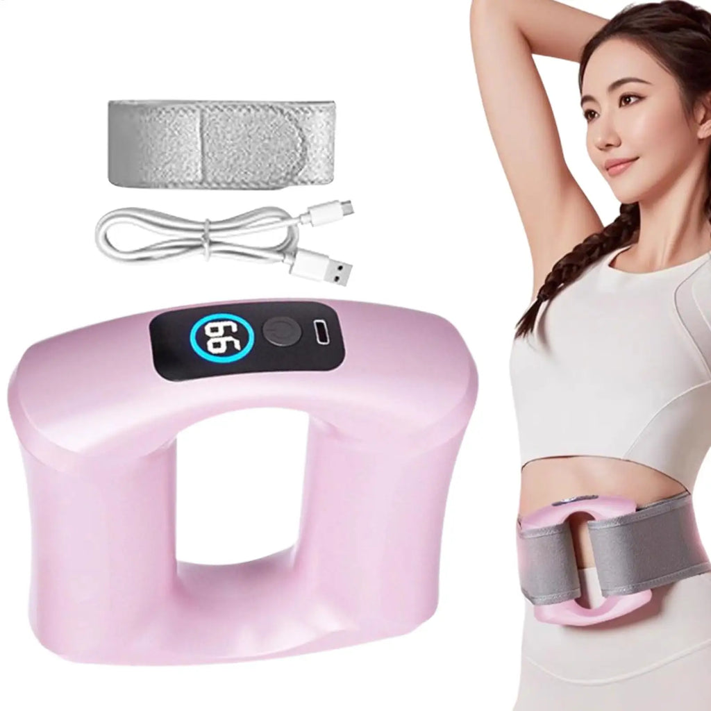 Full-Body Fascia Ring Multifunctional Exercise Vibration Fitness Massager Fat Burning Shaping Fat Slinger Deep Tissue Massage