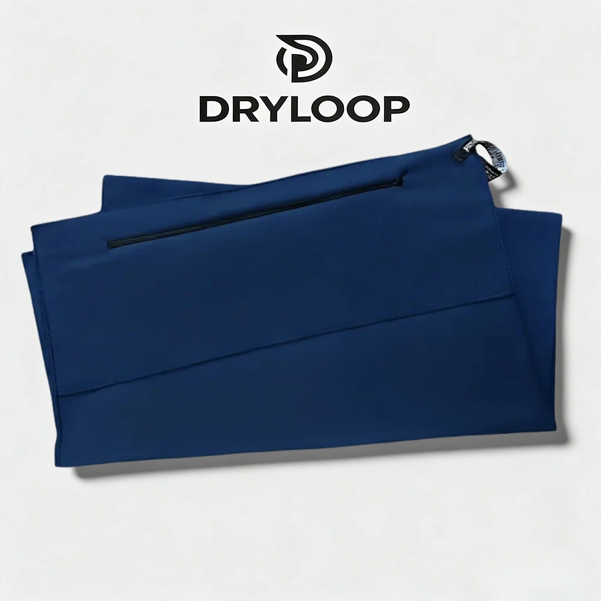 Gym Fitness Sports Towel with Zipper Pocket - Quick Dry Sweat-Wicking Stores Phone/Keys for CrossFit Training Workout Weightlift