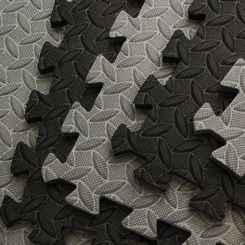 6/12 Piece Fitness Foam Mat Gym Floor Protection Interlocking Anti Skid Mats for Home Fitness Equipment Waterproof Fitness Mat