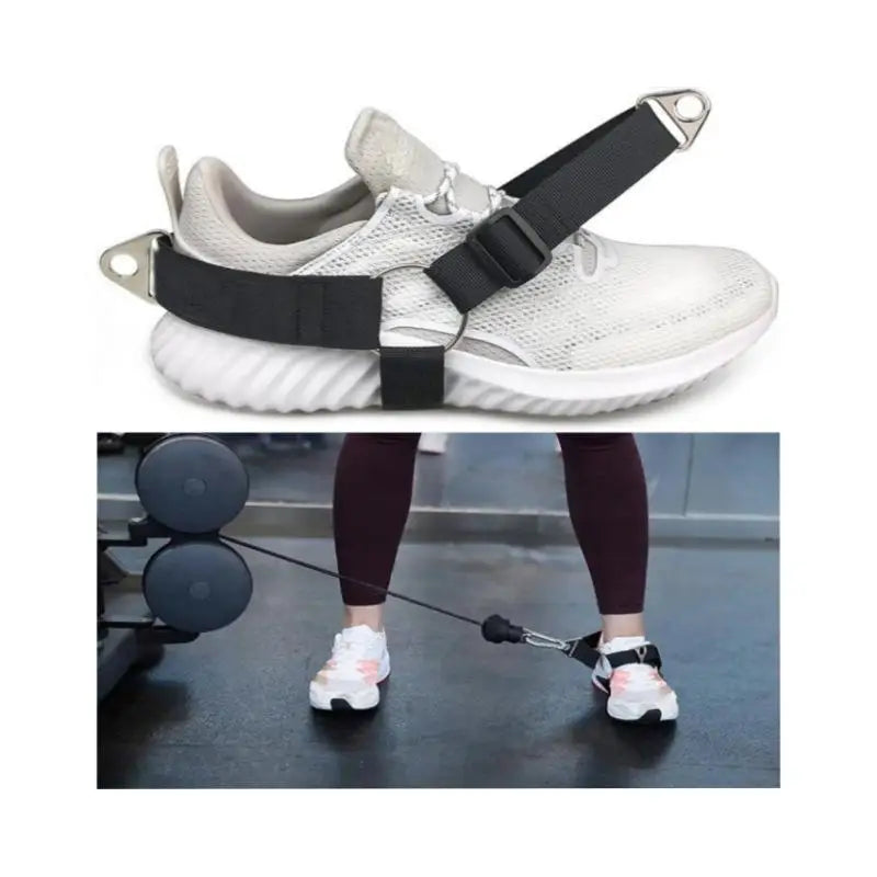 Fitness Glute Leg Buttocks Workout Kickback Strap Portable Non-slip Shoe Cover Hip Training Device Home Gym Equipment