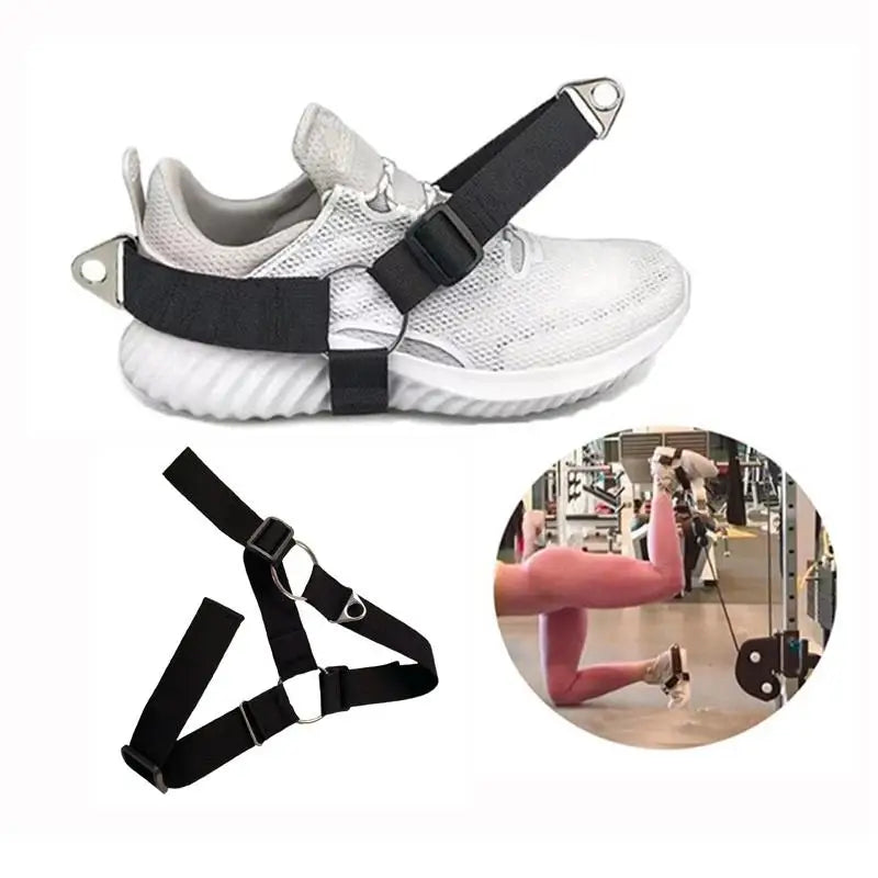 Fitness Glute Leg Buttocks Workout Kickback Strap Portable Non-slip Shoe Cover Hip Training Device Home Gym Equipment