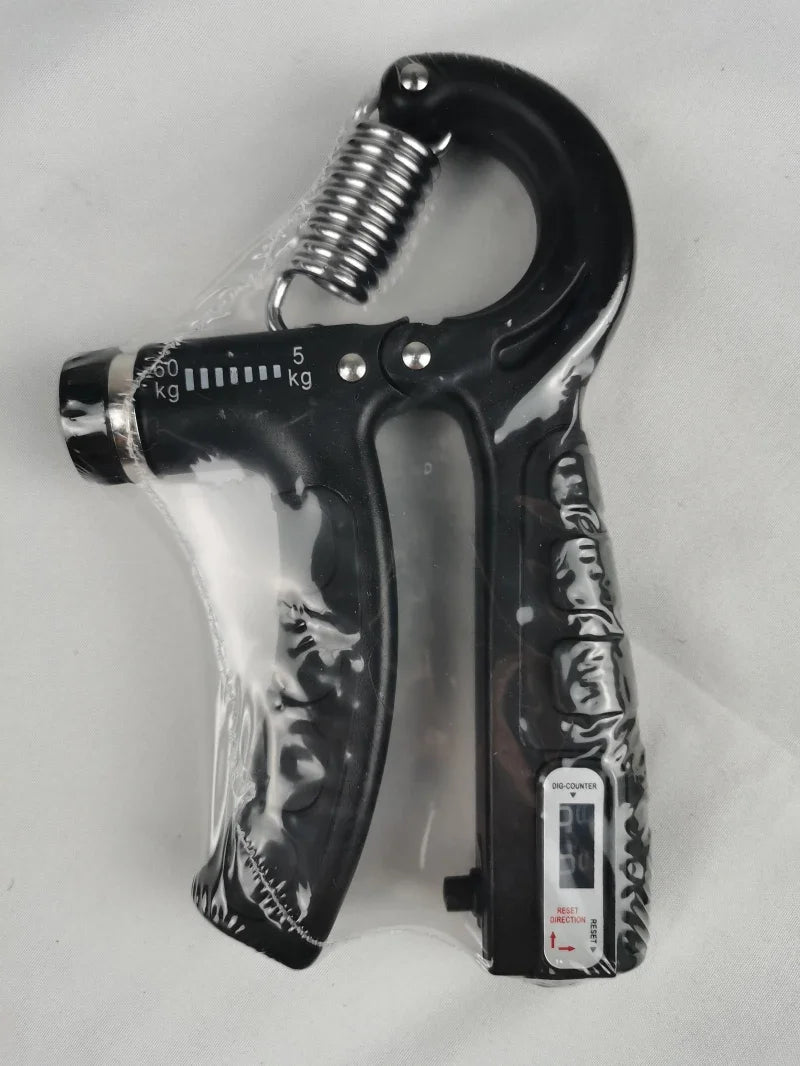 Gym Fitness Adjustable Count Hand Grip Set Finger Forearm Strength Muscle Recovery  Gripper Exerciser Trainer Ball Decompression