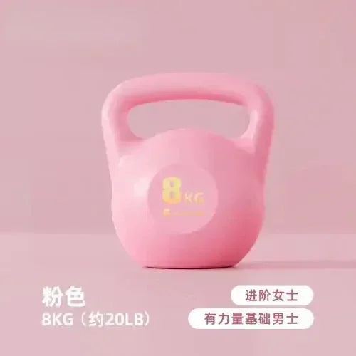 Adjustable Dumbbell Home Fitness Gym Exercise Equipment 2/4/6/8kg Water Kettlebell Squat Trainer Tool for Training Buttock