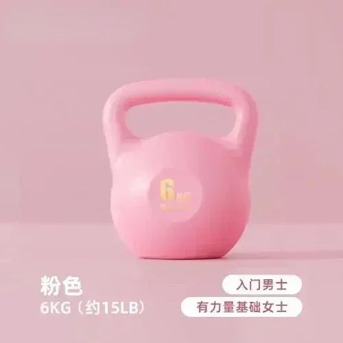 Adjustable Dumbbell Home Fitness Gym Exercise Equipment 2/4/6/8kg Water Kettlebell Squat Trainer Tool for Training Buttock