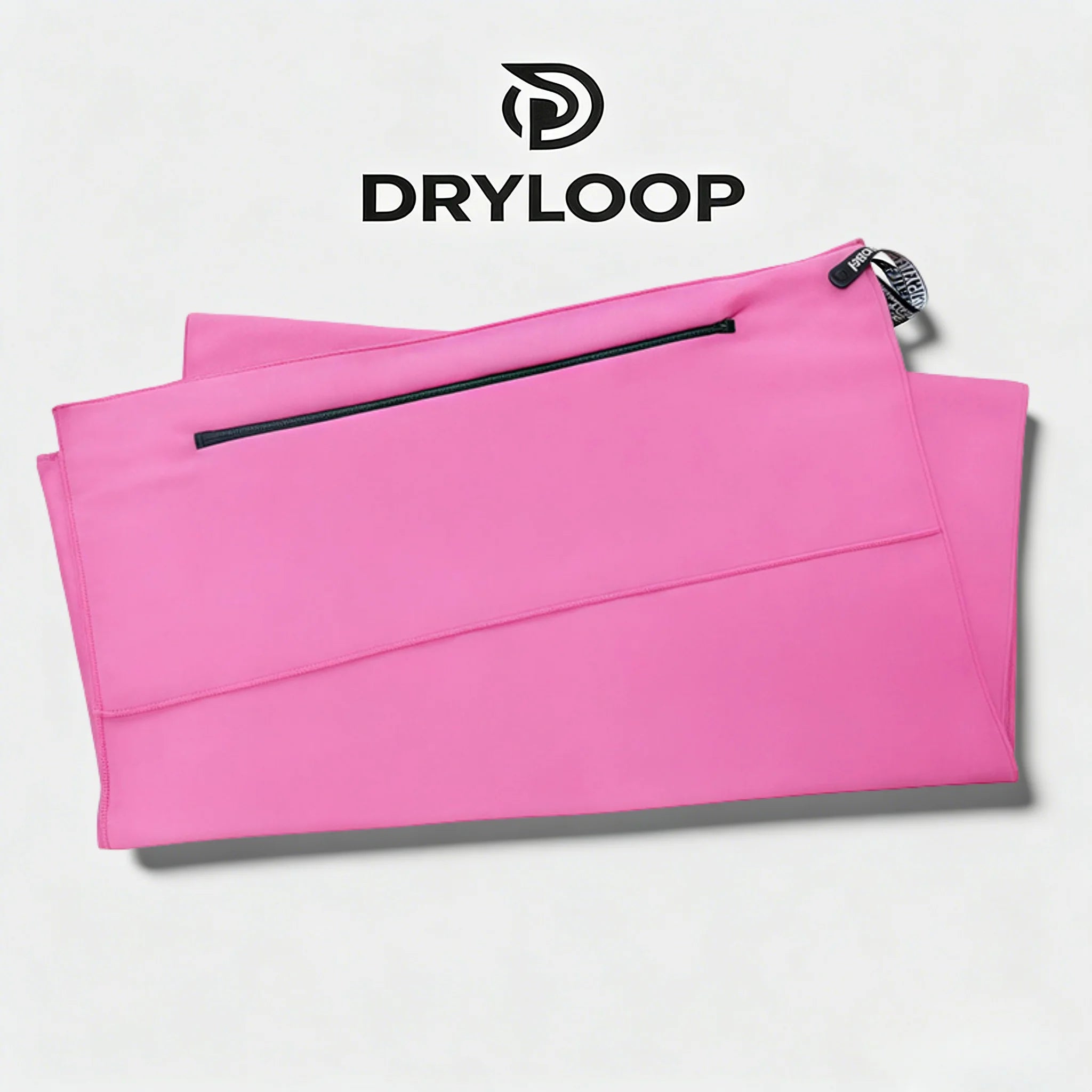 Gym Fitness Sports Towel with Zipper Pocket - Quick Dry Sweat-Wicking Stores Phone/Keys for CrossFit Training Workout Weightlift