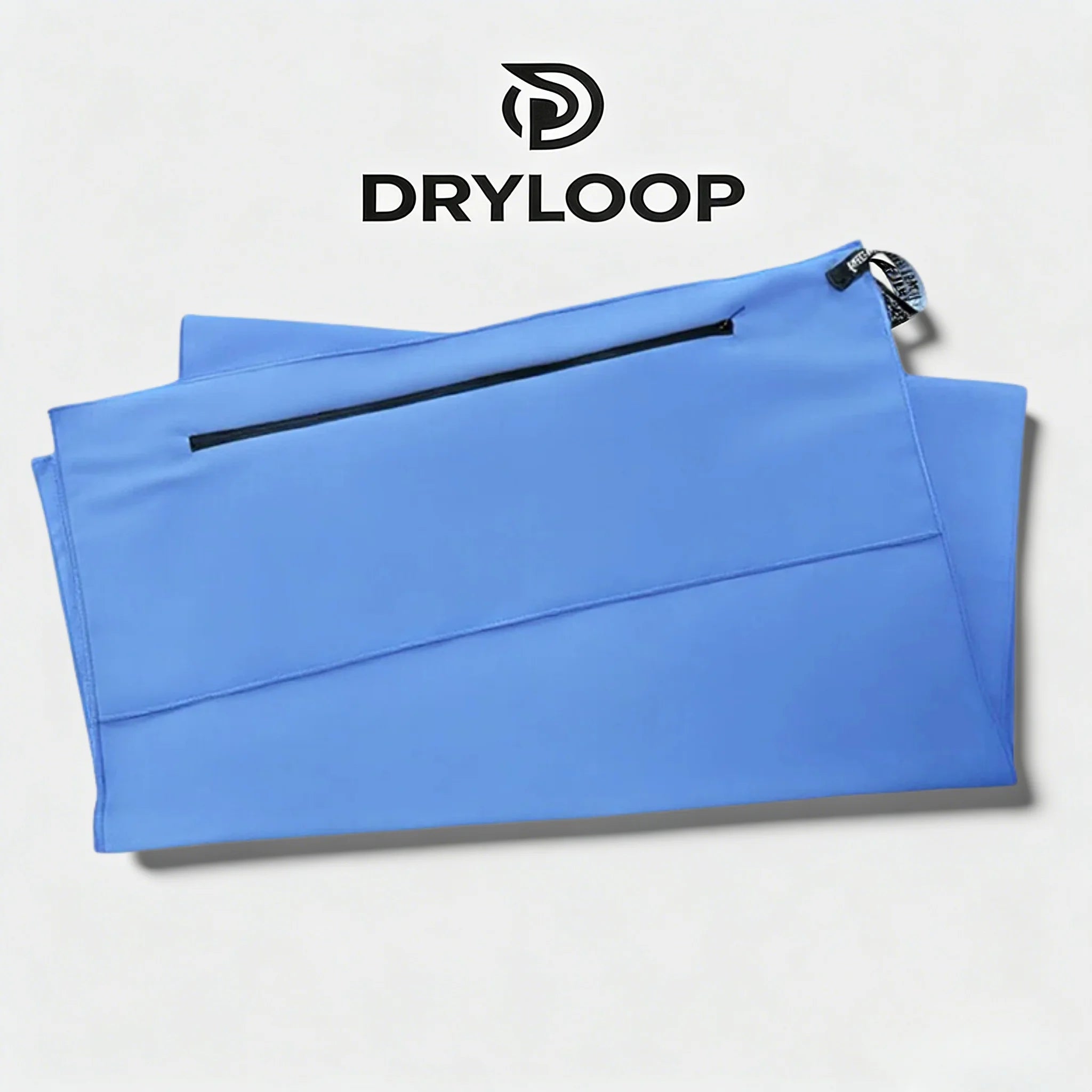 Gym Fitness Sports Towel with Zipper Pocket - Quick Dry Sweat-Wicking Stores Phone/Keys for CrossFit Training Workout Weightlift