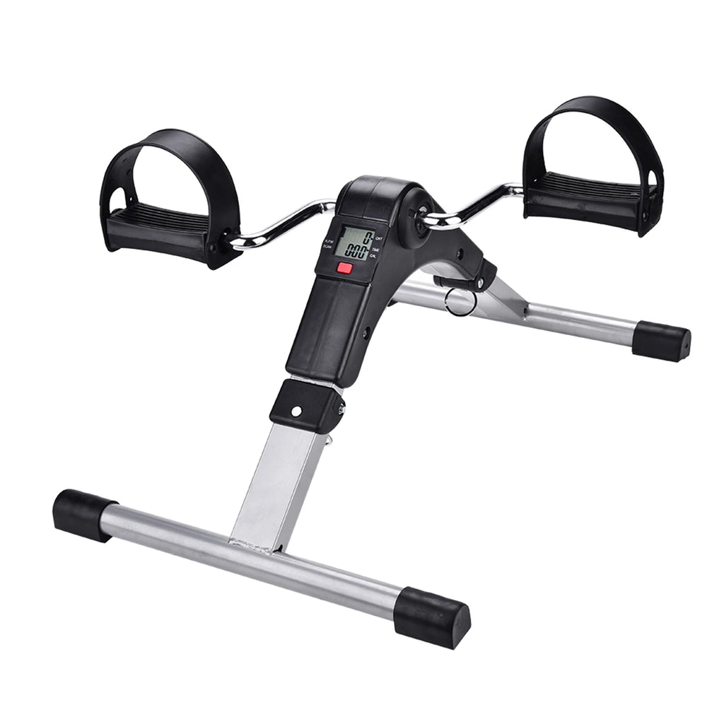 Cycling Trainer Exercise Cycling Gym Exercise Indoor Folding Cycling Trainer Cycle Pedal Fitness Exerciser Leg Workout