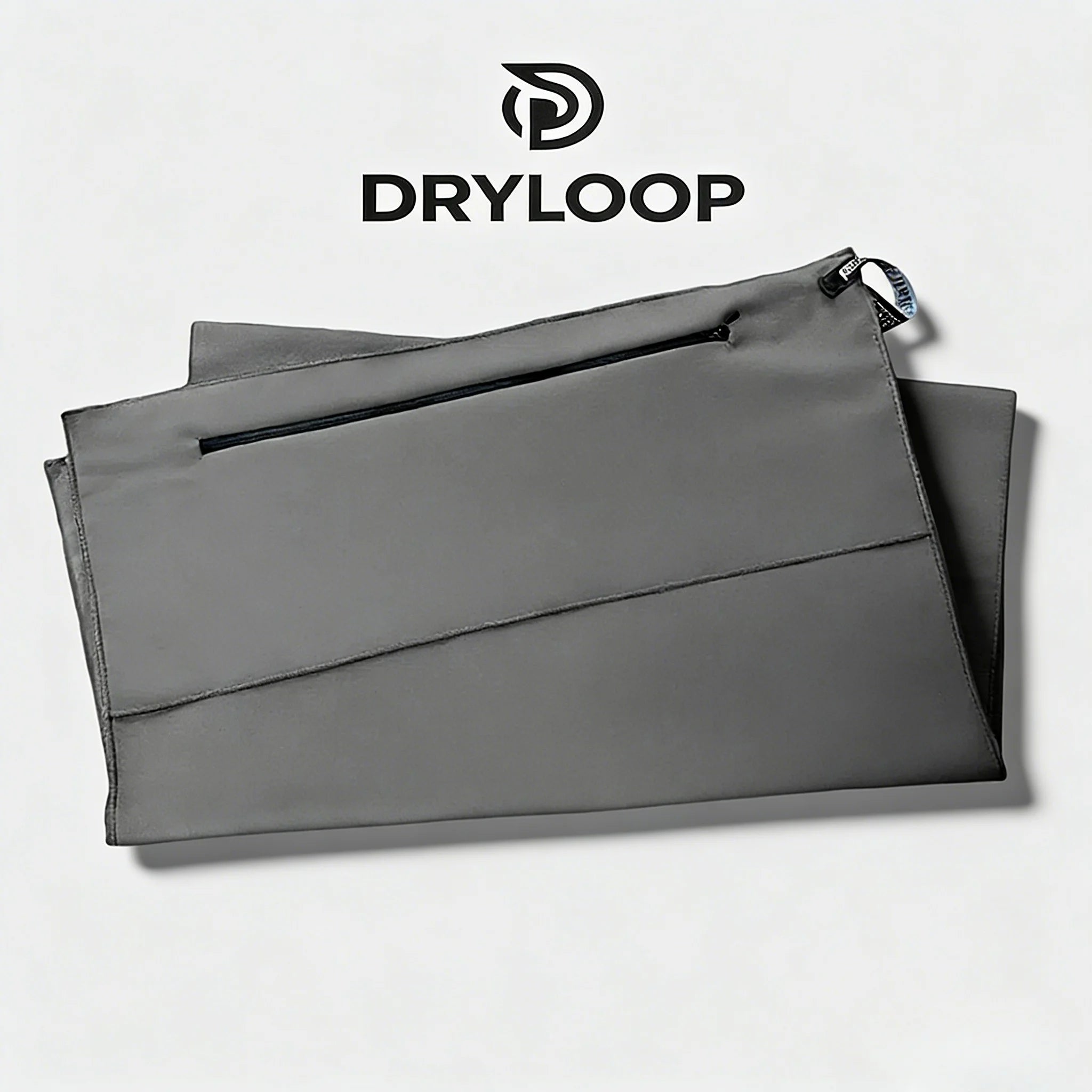 Gym Fitness Sports Towel with Zipper Pocket - Quick Dry Sweat-Wicking Stores Phone/Keys for CrossFit Training Workout Weightlift