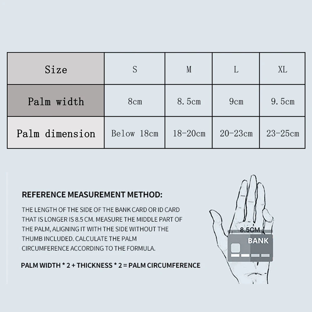 Full Finger Fitness Gloves for Gym Cycling Frisbee Sports Anti-Slip Breathable Workout Training Gloves Men Women Palm protection