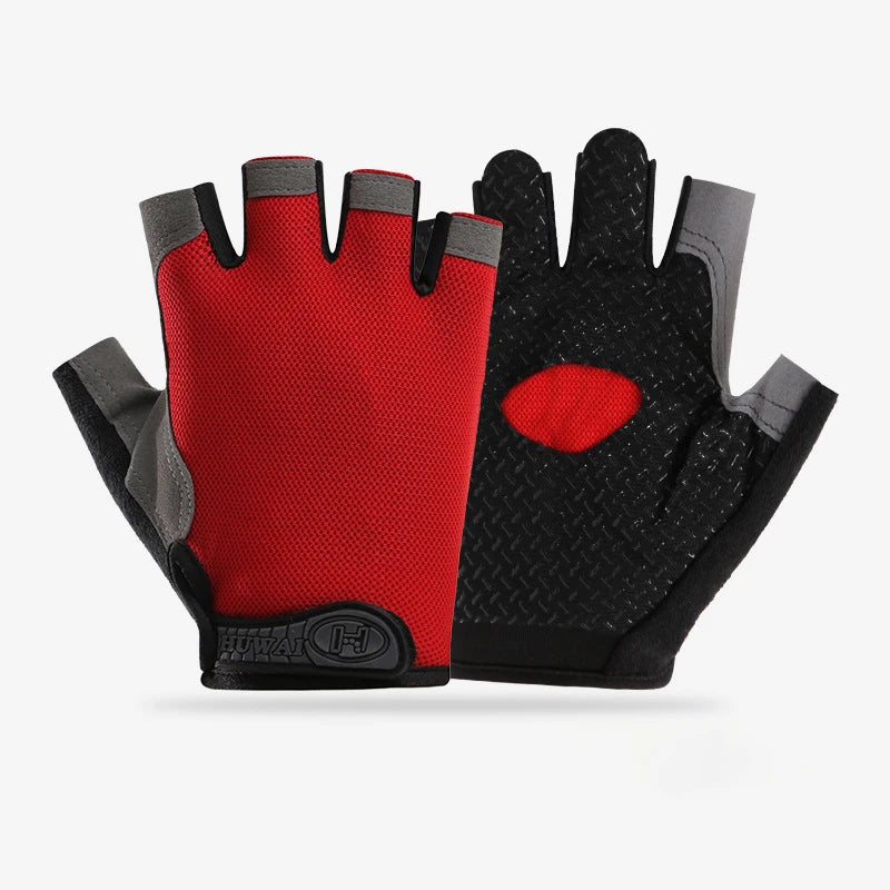 Gym Gloves Fitness Training Fingerless Men Women Bodybuilding Exercise Sports Gloves for Cycling Bicycle Anti Slip Breathable