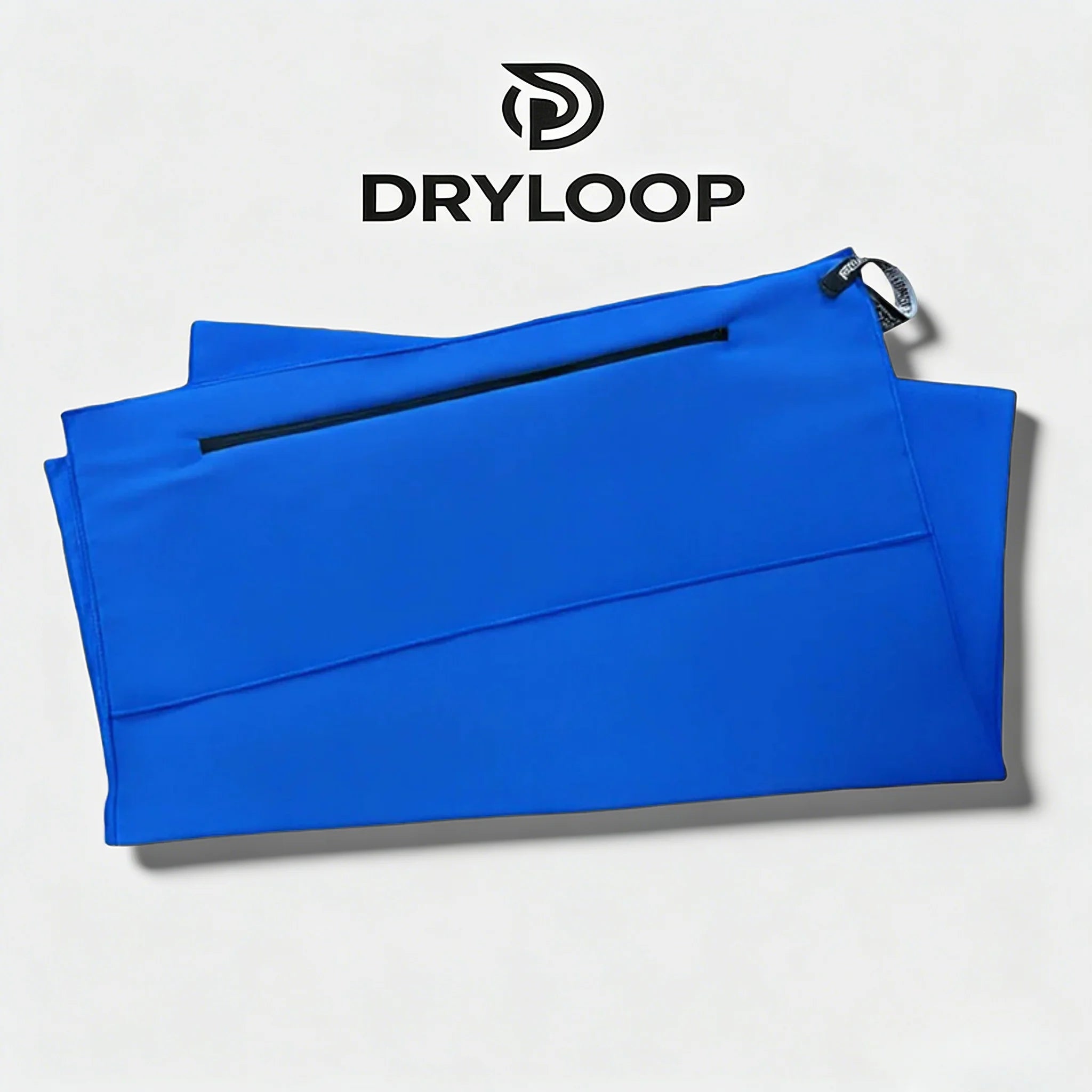 Gym Fitness Sports Towel with Zipper Pocket - Quick Dry Sweat-Wicking Stores Phone/Keys for CrossFit Training Workout Weightlift